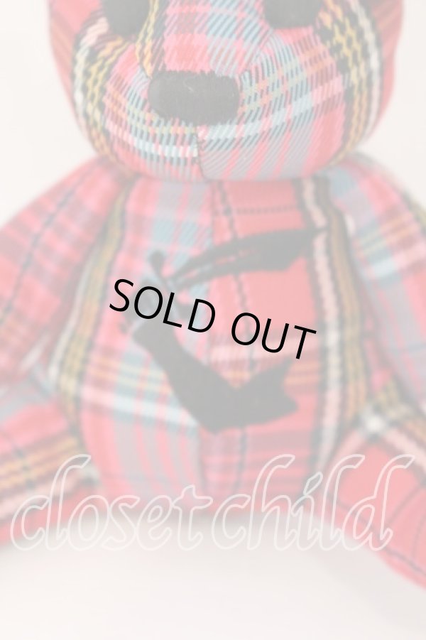 画像2: ANGLOMANIA 中古 / テディベアストラップ  レッドマック  O-25-12-14-070-gd-IG-OS (2)