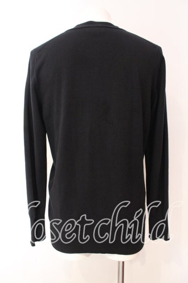 画像4: ヴィヴィアンウエストウッド MAN 中古 / オーブ刺繍カーディガン 46 ブラック  O-25-12-14-007-to-YM-OS (4)