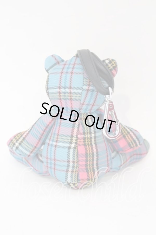 画像3: ANGLOMANIA 中古 / テディベアストラップ  ブルーマック  O-25-12-14-071-gd-IG-OS (3)