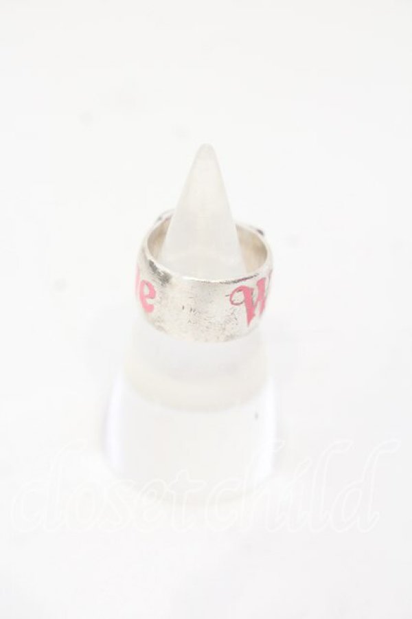 画像3: ヴィヴィアンウエストウッド 中古 / ベルトリング XS（約10号） ピンク×シルバー  O-25-12-14-076-rg-IG-OS (3)