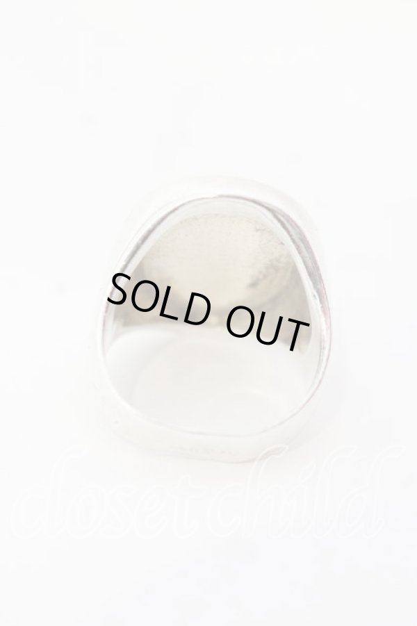 画像4: ヴィヴィアンウエストウッド 中古 / TLTLシールリング 18号 シルバー  O-25-12-14-078-rg-IG-OS (4)