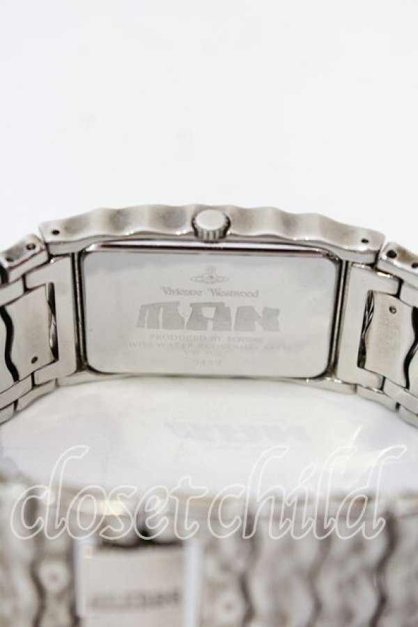 画像4: ヴィヴィアンウエストウッド MAN 中古 / stonehenge watch（ストーンヘンジウォッチ）時計 メンズ（全長18cm） シルバー  O-25-12-14-079-gd-YM-OS (4)