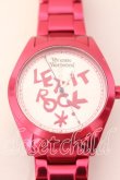 画像2: ヴィヴィアンウエストウッド 中古 / LET IT ROCKウォッチ レディース ピンク  O-25-12-14-080-ac-YM-OS (2)