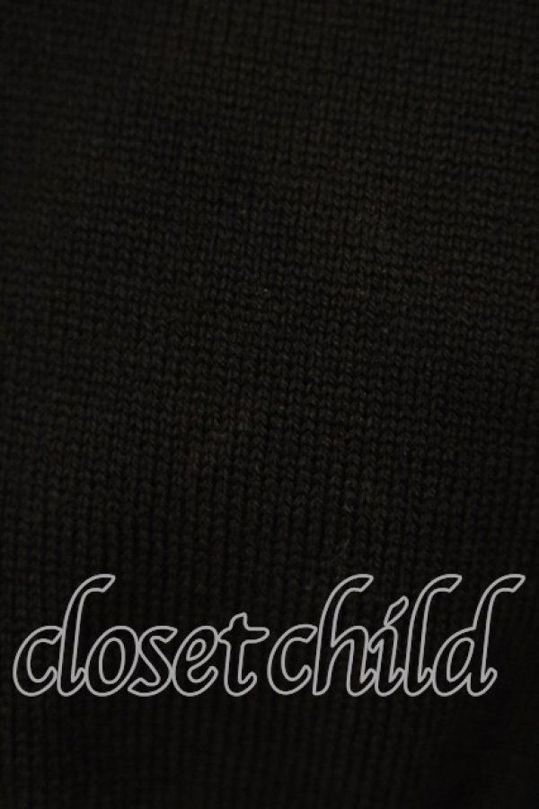 画像4: ヴィヴィアンウエストウッド MAN 中古 / カラーオーブ刺繍カーディガン M ブラック  O-25-12-14-008-to-YM-OS (4)