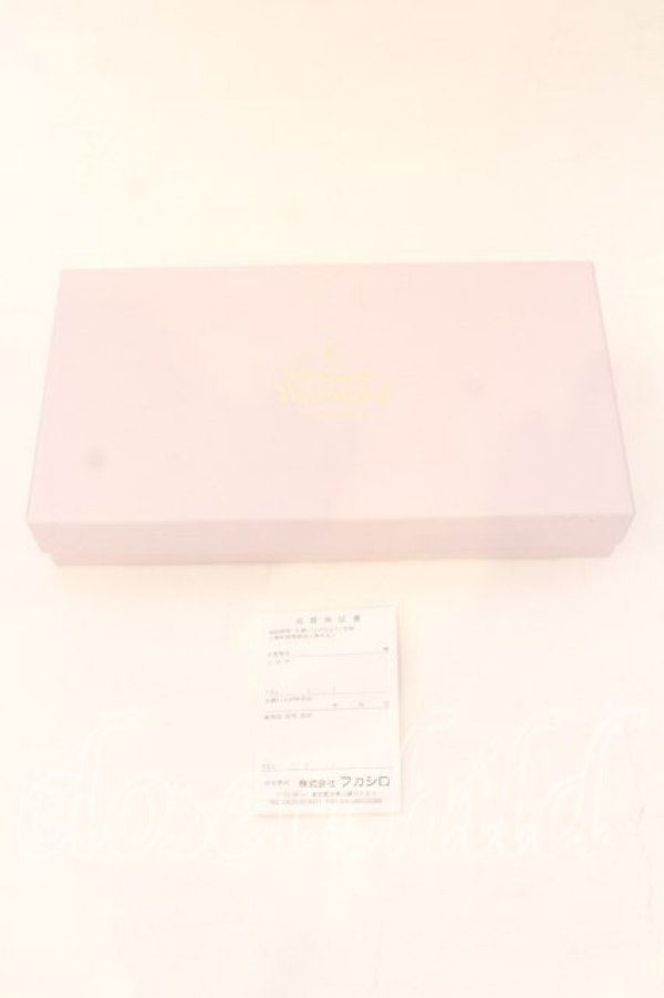 画像6: ヴィヴィアンウエストウッド 中古 / SIMPLE TINY ORB 長財布（シンプルタイニーオーブ）  ブラック×レッド  O-25-12-14-085-wa-YM-OS (6)