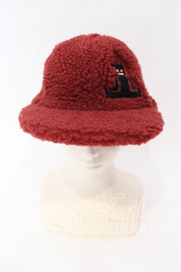 画像2: ヴィヴィアンウエストウッド 中古 / ボアキャップ M ワイン  O-25-12-14-087-ha-YM-OS (2)