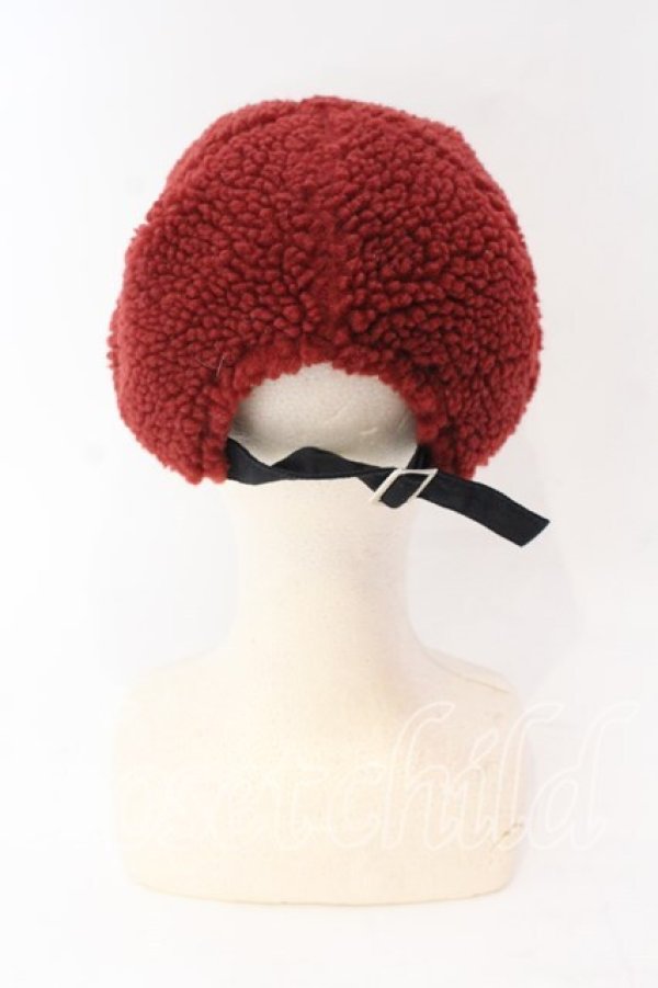 画像5: ヴィヴィアンウエストウッド 中古 / ボアキャップ M ワイン  O-25-12-14-087-ha-YM-OS (5)