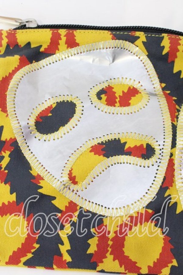 画像2: ヴィヴィアンウエストウッド 中古 / TWO FACE アフリカクラッチバッグ  オレンジ  O-25-12-14-104-ba-YM-OS (2)