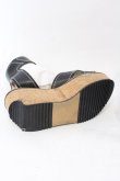 画像8: ヴィヴィアンウエストウッド 中古 / BUCKLE BALERINA サンダル（バックルバレリーナ） 40（約25cm） ブラックｘナチュラル  O-25-12-14-105-sh-YM-OS (8)