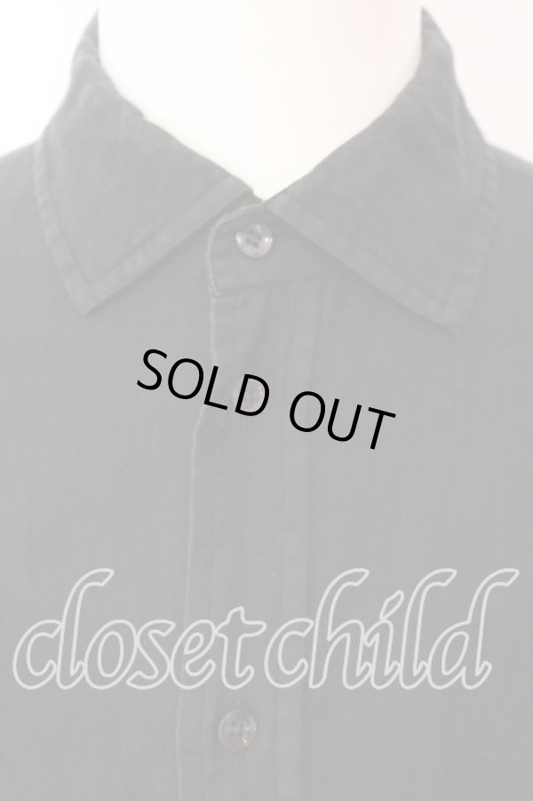 画像3: ヴィヴィアンウエストウッド MAN 中古 / ORIGINAL JACQUARD PETER PANシャツ（オリジナルジャガードピーターパン） 48 ブラック  O-25-12-14-013-bl-YM-OS (3)