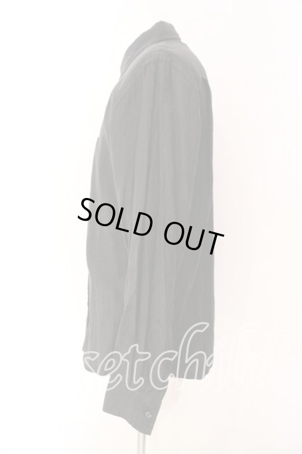 画像4: ヴィヴィアンウエストウッド MAN 中古 / ORIGINAL JACQUARD PETER PANシャツ（オリジナルジャガードピーターパン） 48 ブラック  O-25-12-14-013-bl-YM-OS (4)