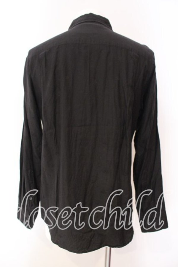 画像5: ヴィヴィアンウエストウッド MAN 中古 / ORIGINAL JACQUARD PETER PANシャツ（オリジナルジャガードピーターパン） 48 ブラック  O-25-12-14-013-bl-YM-OS (5)