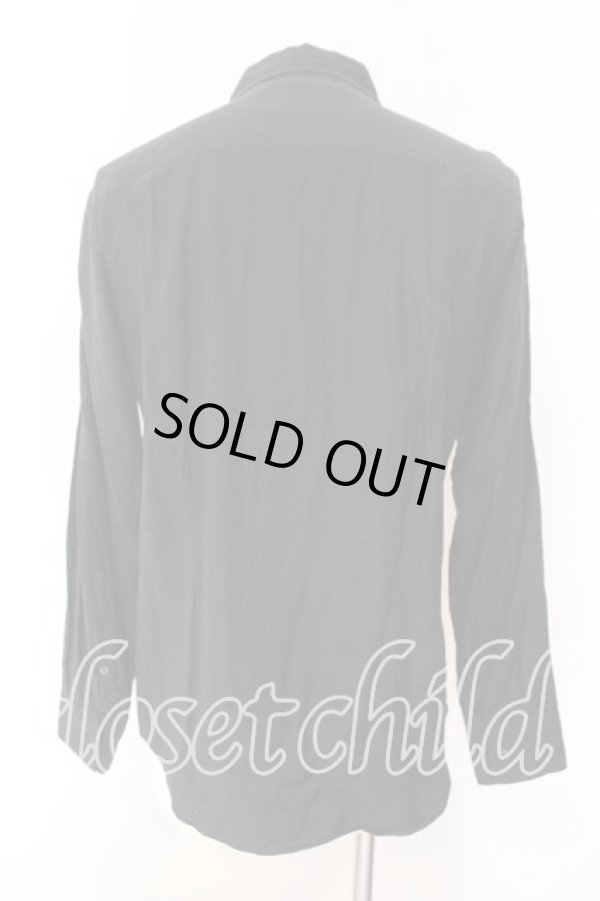 画像5: ヴィヴィアンウエストウッド MAN 中古 / ORIGINAL JACQUARD PETER PANシャツ（オリジナルジャガードピーターパン） 48 ブラック  O-25-12-14-013-bl-YM-OS (5)