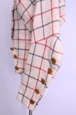 画像6: 【Vintage放出】ヴィヴィアンウエストウッド 中古 / ハリスツイードピアポイントジャケット 8 アイボリー  O-25-12-20-016-jc-YM-OS (6)