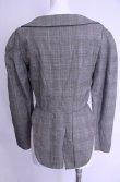 画像5: 【Vintage放出】ヴィヴィアンウエストウッド 中古 / グレンチェックアンダーバストジャケット 40 グレー  O-25-12-20-019-jc-YM-OS (5)