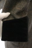 画像4: 【Vintage放出】ヴィヴィアンウエストウッド 中古 / ツイードボンテージセットアップ 10 グレーｘブラック  O-25-12-20-002-sk-YM-OS (4)