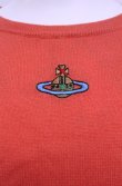 画像2: 【Vintage放出】ヴィヴィアンウエストウッド 中古 / カラーオーブ刺繍半袖ニット  オレンジ  O-25-12-20-021-to-YM-OS (2)