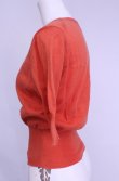 画像4: 【Vintage放出】ヴィヴィアンウエストウッド 中古 / カラーオーブ刺繍半袖ニット  オレンジ  O-25-12-20-021-to-YM-OS (4)