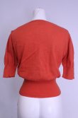 画像5: 【Vintage放出】ヴィヴィアンウエストウッド 中古 / カラーオーブ刺繍半袖ニット  オレンジ  O-25-12-20-021-to-YM-OS (5)