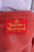 画像6: 【Vintage放出】ヴィヴィアンウエストウッド 中古 / カラーオーブ刺繍半袖ニット  オレンジ  O-25-12-20-021-to-YM-OS (6)