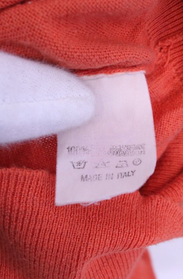 画像9: 【Vintage放出】ヴィヴィアンウエストウッド 中古 / カラーオーブ刺繍半袖ニット  オレンジ  O-25-12-20-021-to-YM-OS (9)