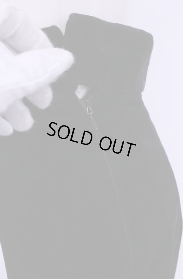 画像3: 【Vintage放出】ヴィヴィアンウエストウッド 中古 / 別珍スカート 10 ブラック  O-25-12-20-025-sk-YM-ZH (3)