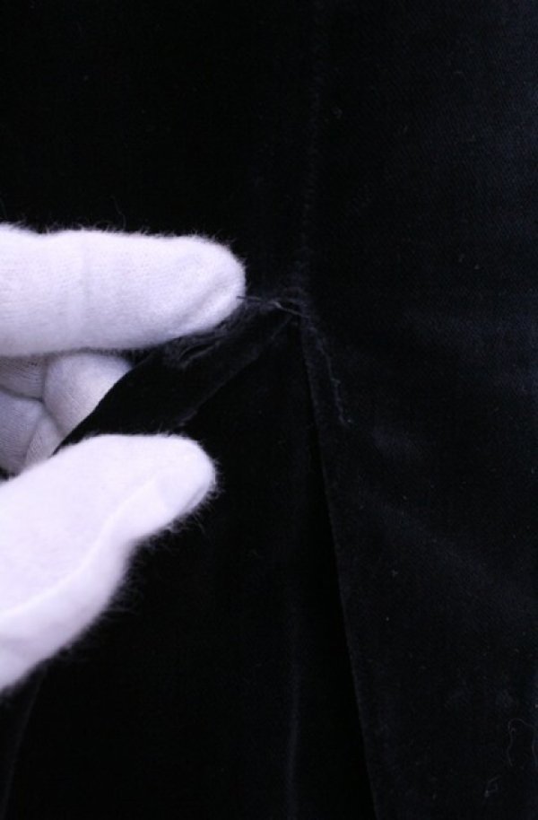 画像5: 【Vintage放出】ヴィヴィアンウエストウッド 中古 / 別珍スカート 10 ブラック  O-25-12-20-025-sk-YM-OS (5)