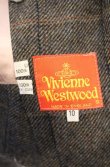 画像8: 【Vintage放出】ヴィヴィアンウエストウッド 中古 / ツイードボンテージセットアップ 10 グレーｘブラック  O-25-12-20-002-sk-YM-OS (8)