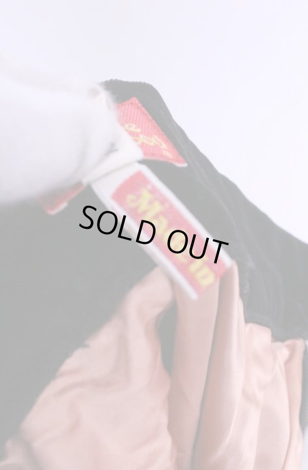 画像8: 【Vintage放出】ヴィヴィアンウエストウッド 中古 / 別珍スカート 10 ブラック  O-25-12-20-025-sk-YM-ZH (8)