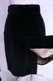 画像5: 【Vintage放出】ヴィヴィアンウエストウッド 中古 / 別珍台形スカート 40 ブラック  O-25-12-20-026-sk-YM-OS (5)