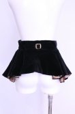 画像4: 【Vintage放出】ヴィヴィアンウエストウッド 中古 / 別珍ラップスカート 8/10 ブラック  O-25-12-20-027-sk-YM-OS (4)