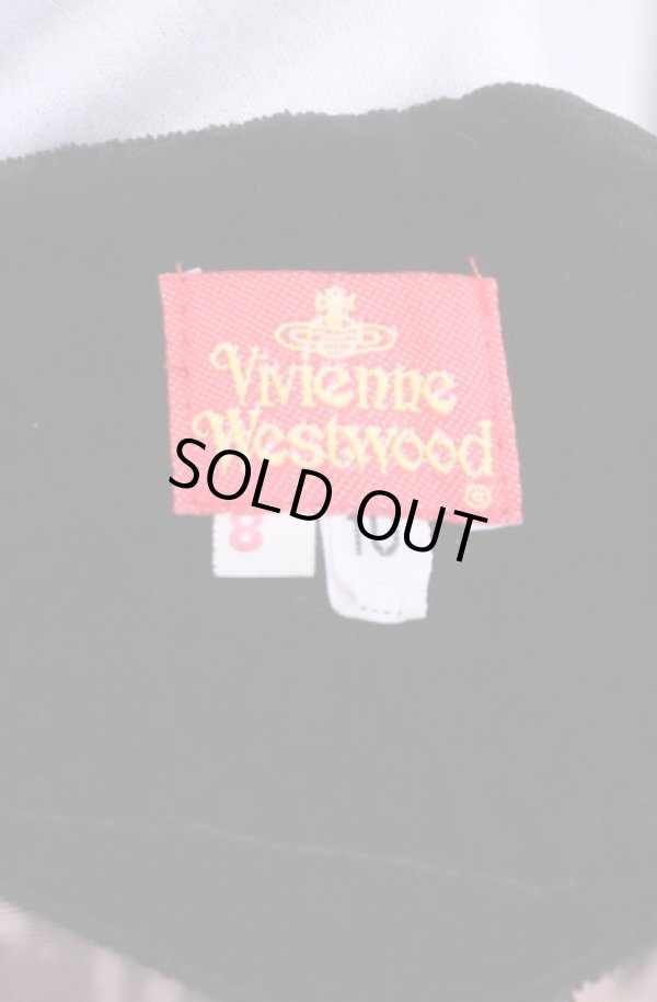 画像5: 【Vintage放出】ヴィヴィアンウエストウッド 中古 / 別珍ラップスカート 8/10 ブラック  O-25-12-20-027-sk-YM-OS (5)