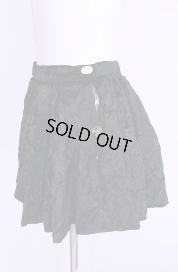 画像2: 【Vintage放出】ヴィヴィアンウエストウッド 中古 / 別珍ミニスカート 10 ブラック  O-25-12-20-028-sk-YM-OS (2)