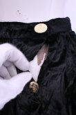 画像3: 【Vintage放出】ヴィヴィアンウエストウッド 中古 / 別珍ミニスカート 10 ブラック  O-25-12-20-028-sk-YM-OS (3)