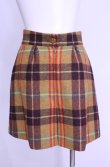 画像3: 【Vintage放出】ヴィヴィアンウエストウッド 中古 / ハイウエストタータンスカート 42 マルチ  O-25-12-20-035-sk-YM-OS (3)