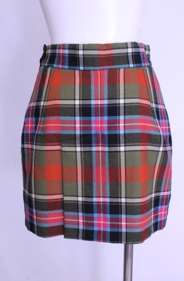 画像4: 【Vintage放出】ヴィヴィアンウエストウッド 中古 / ブルースオブキンナードスカート 12 マルチ  O-25-12-20-036-sk-YM-OS (4)