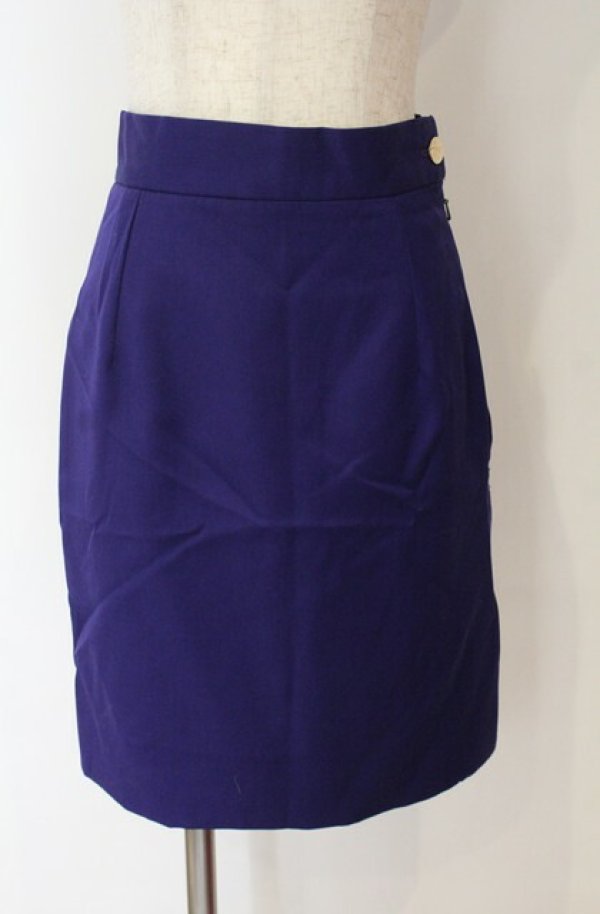画像8: 【Vintage放出】ヴィヴィアンウエストウッド 中古 / コサージュジャケットセットアップ JKT(10)SK（10） ブルー  O-25-12-20-003-sk-YM-OS (8)