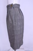 画像4: 【Vintage放出】ヴィヴィアンウエストウッド 中古 / グレンチェックタックスカート 8 グレー  O-25-12-20-041-sk-YM-OS (4)