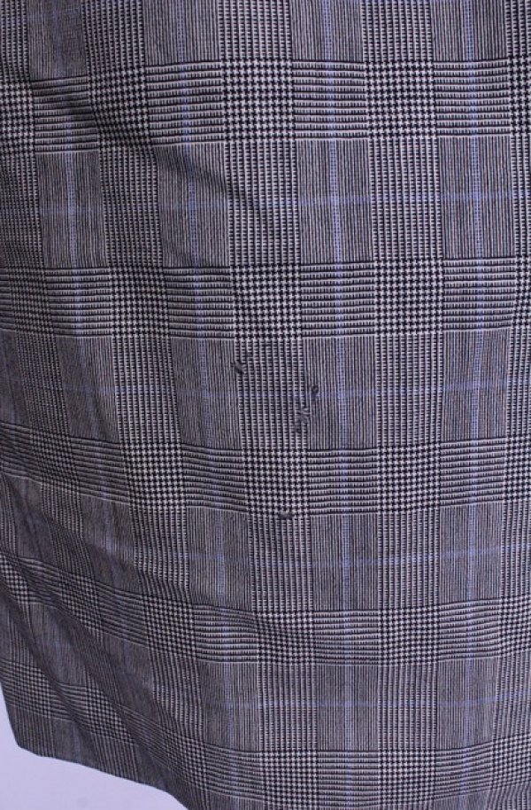 画像6: 【Vintage放出】ヴィヴィアンウエストウッド 中古 / グレンチェックタックスカート 8 グレー  O-25-12-20-041-sk-YM-OS (6)