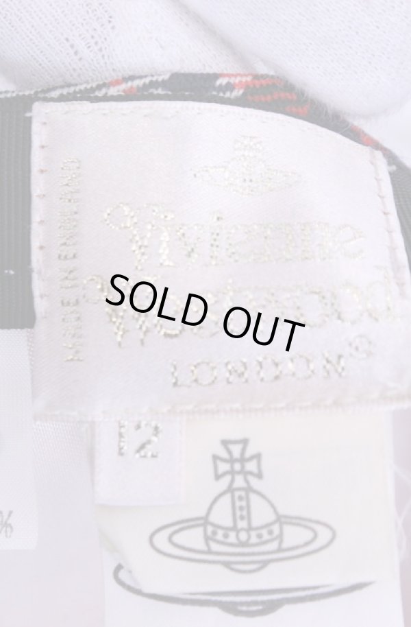 画像7: 【Vintage放出】ヴィヴィアンウエストウッド 中古 / ブロッキングタータンパンツ 12 マルチｘブラック  O-25-12-20-042-pa-YM-OS (7)