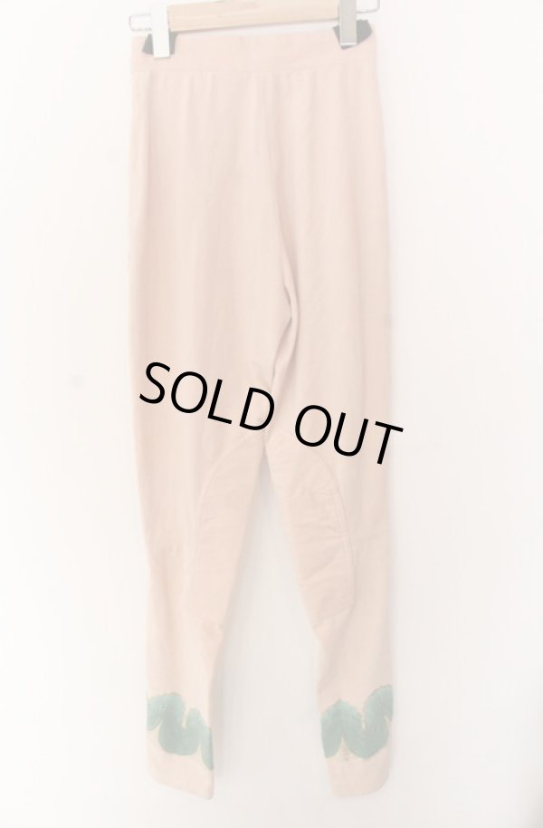 画像4: 【Vintage放出】ヴィヴィアンウエストウッド 中古 / WAVE柄 ストレッチパンツ 10 ピンクｘグリーン  O-25-12-20-043-pa-OD-OS (4)