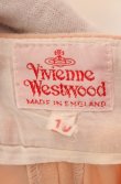 画像5: 【Vintage放出】ヴィヴィアンウエストウッド 中古 / WAVE柄 ストレッチパンツ 10 ピンクｘグリーン  O-25-12-20-043-pa-OD-OS (5)