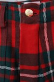 画像2: 【Vintage放出】ヴィヴィアンウエストウッド 中古 / タータンボンテージパンツ 26 レッド  O-25-12-20-044-pa-YM-OS (2)