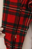 画像5: 【Vintage放出】ヴィヴィアンウエストウッド 中古 / タータンボンテージパンツ 26 レッド  O-25-12-20-044-pa-YM-OS (5)