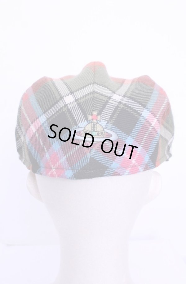 画像3: 【Vintage放出】ヴィヴィアンウエストウッド 中古 / ブルースオブキンナードハンチングハット M マルチ  O-25-12-20-046-ha-YM-OS (3)