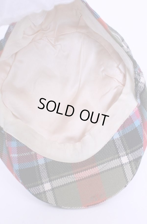 画像4: 【Vintage放出】ヴィヴィアンウエストウッド 中古 / ブルースオブキンナードハンチングハット M マルチ  O-25-12-20-046-ha-YM-OS (4)