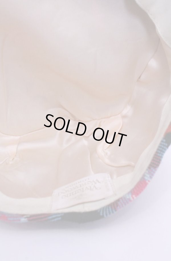 画像7: 【Vintage放出】ヴィヴィアンウエストウッド 中古 / ブルースオブキンナードハンチングハット M マルチ  O-25-12-20-046-ha-YM-OS (7)