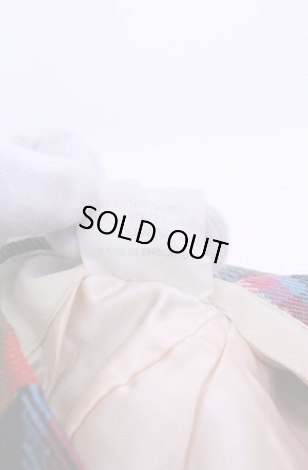 画像10: 【Vintage放出】ヴィヴィアンウエストウッド 中古 / ブルースオブキンナードハンチングハット M マルチ  O-25-12-20-046-ha-YM-OS (10)