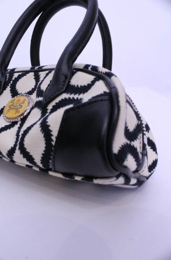 画像4: 【Vintage放出】ヴィヴィアンウエストウッド 中古 / ミニバッグ  アイボリー  O-25-12-20-047-ba-YM-OS (4)