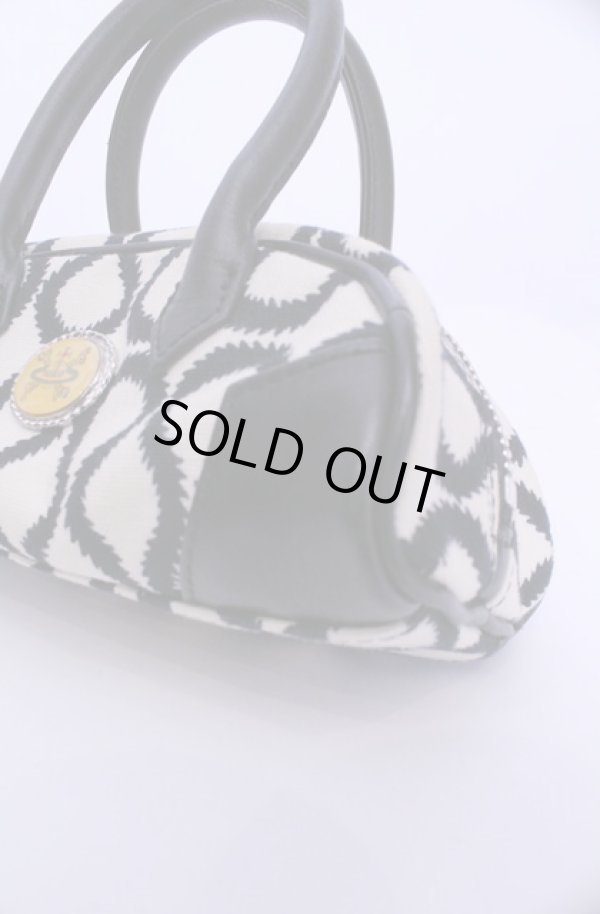 画像4: 【Vintage放出】ヴィヴィアンウエストウッド 中古 / ミニバッグ  アイボリー  O-25-12-20-047-ba-YM-OS (4)